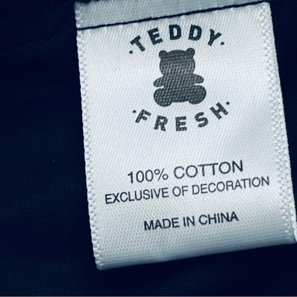 Teddy Fresh Bouquer Dress Black Babydoll Tiered Embroidery Color Floral XL NWOT - Picture 14 of 14